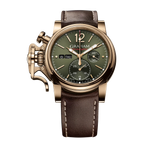 Graham Chronofighter Vintage Green Brown Watch 2CVAK.G02A