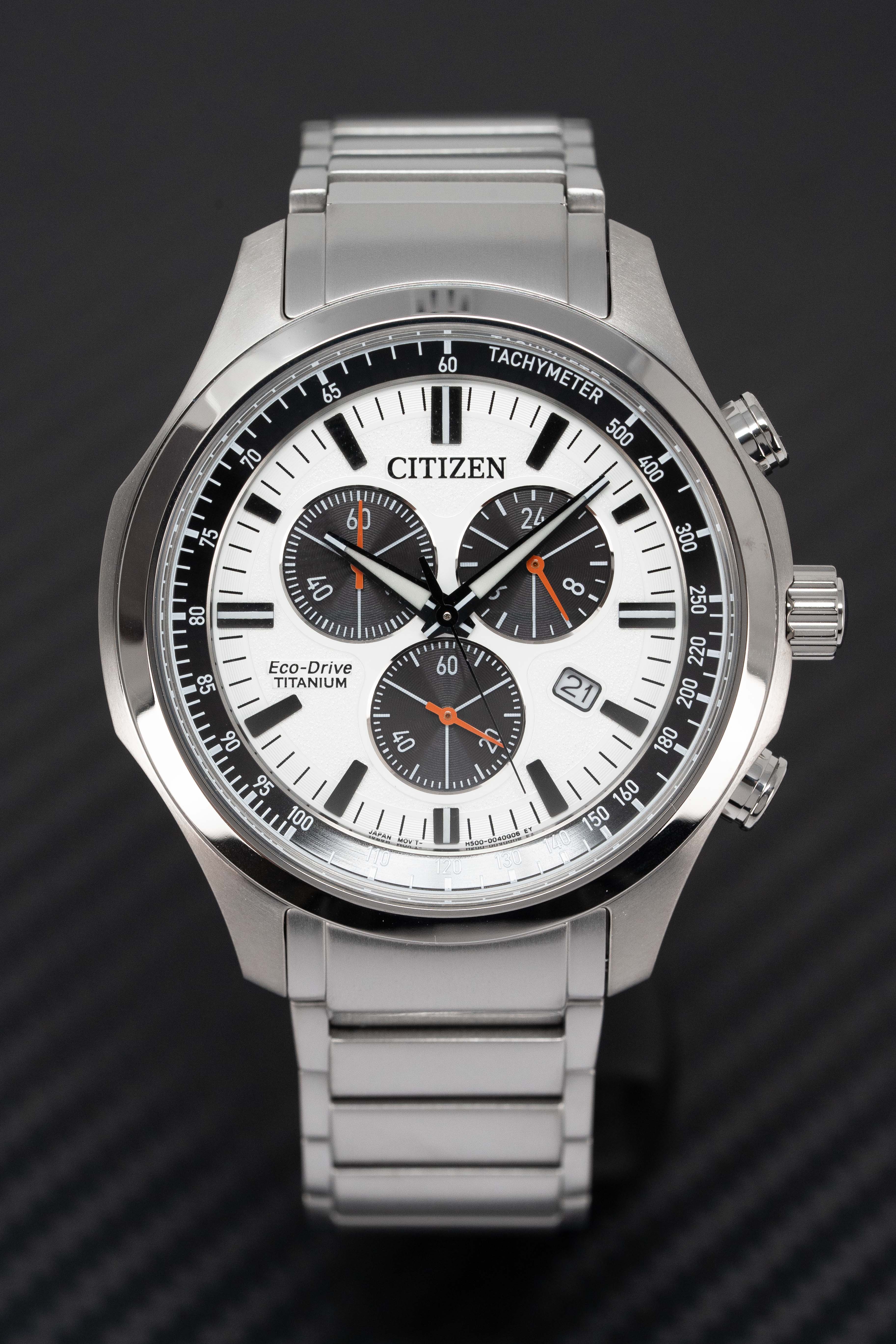 Citizen Eco-Drive Chronograph Silver Men's Watch