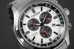 Citizen Eco-Drive Chronograph Silver Men's Watch