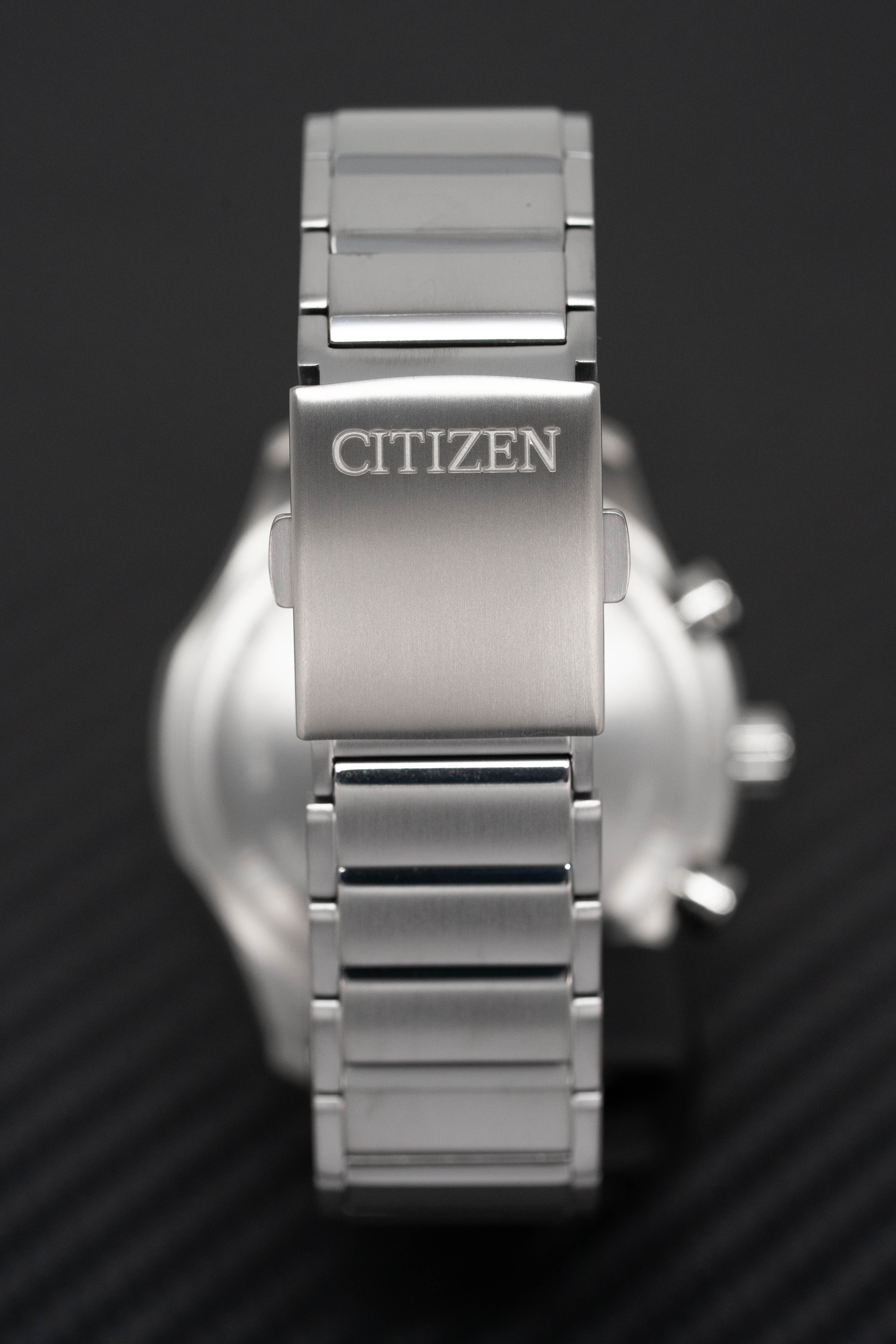 Citizen Eco-Drive Chronograph Silver Men's Watch