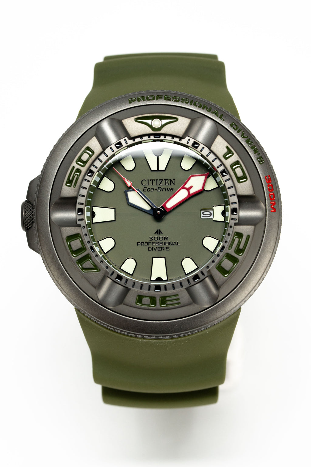 Citizen Men's Watch Eco-Drive Professional Diver Green