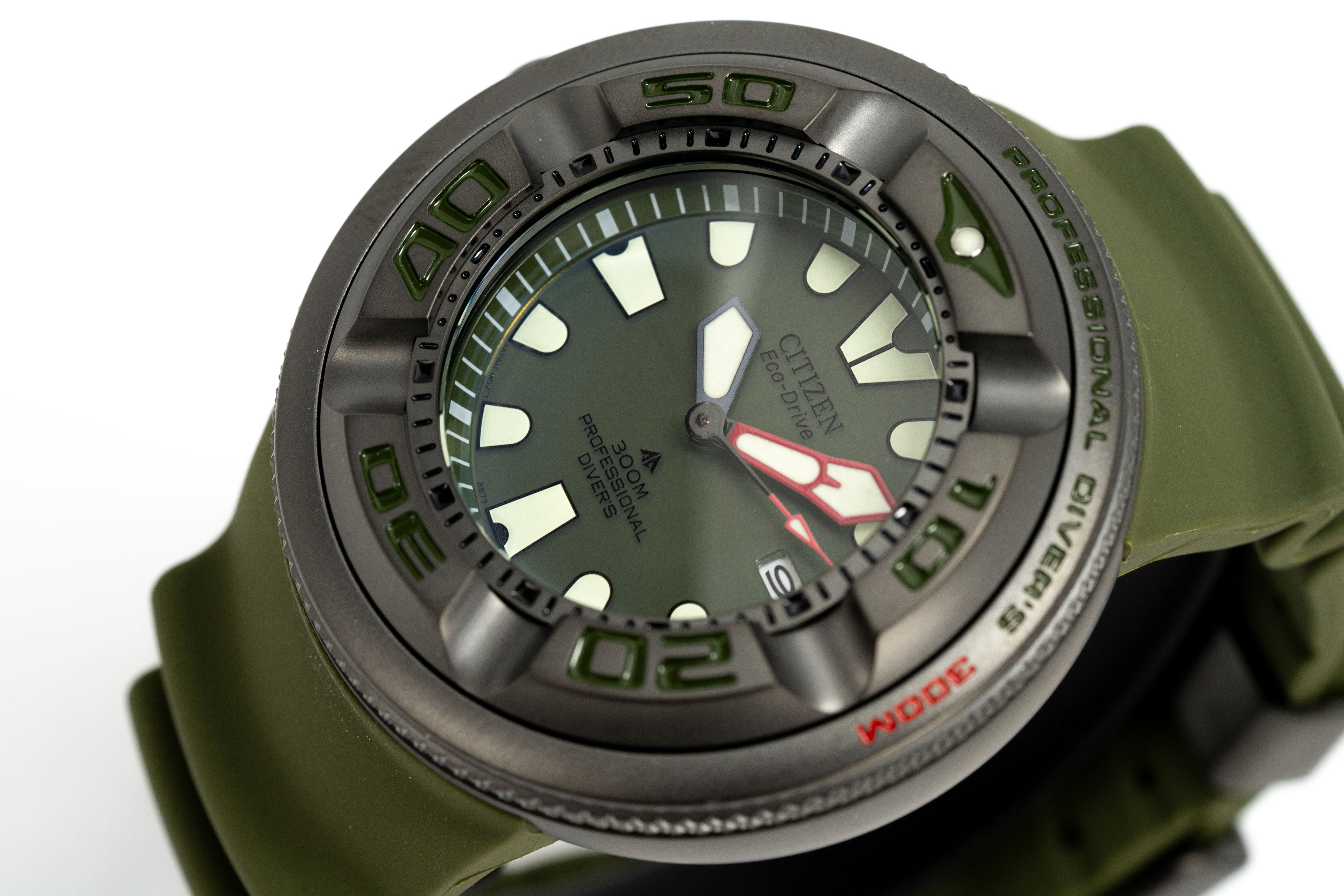 Citizen Men's Watch Eco-Drive Professional Diver Green