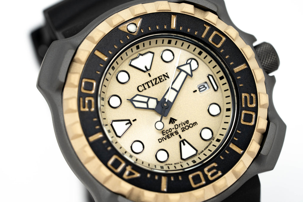 Citizen Eco-Drive Diver Marine Promaster Gold Men's Watch