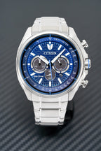 Citizen Men's Watch Eco-Drive Active Chrono Blue