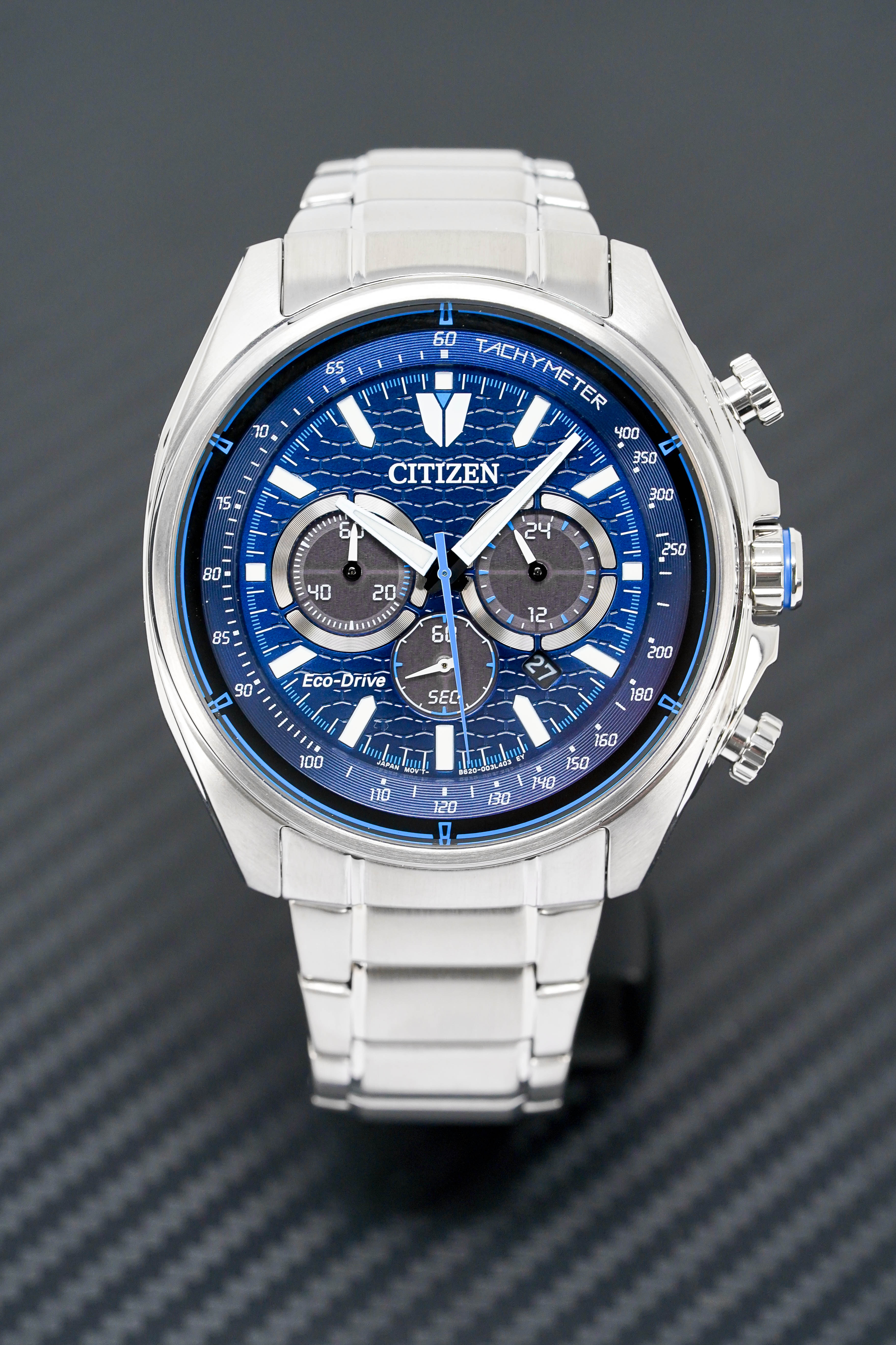 Citizen Men's Watch Eco-Drive Active Chrono Blue
