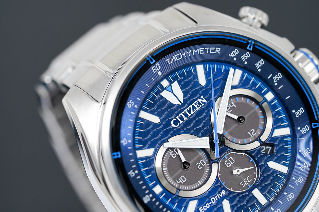 Citizen Men's Watch Eco-Drive Active Chrono Blue