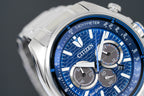 Citizen Men's Watch Eco-Drive Active Chrono Blue