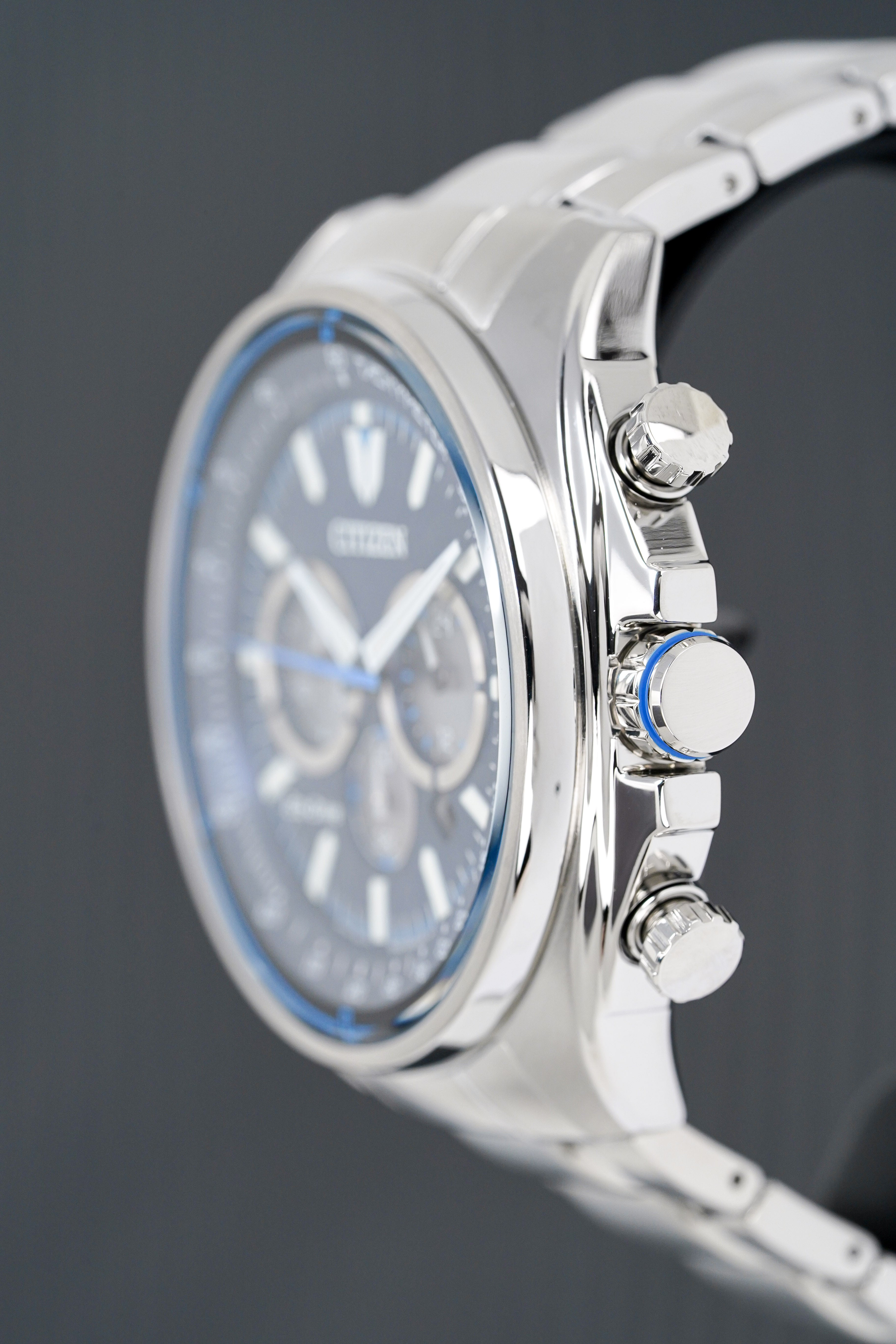 Citizen Men's Watch Eco-Drive Active Chrono Blue