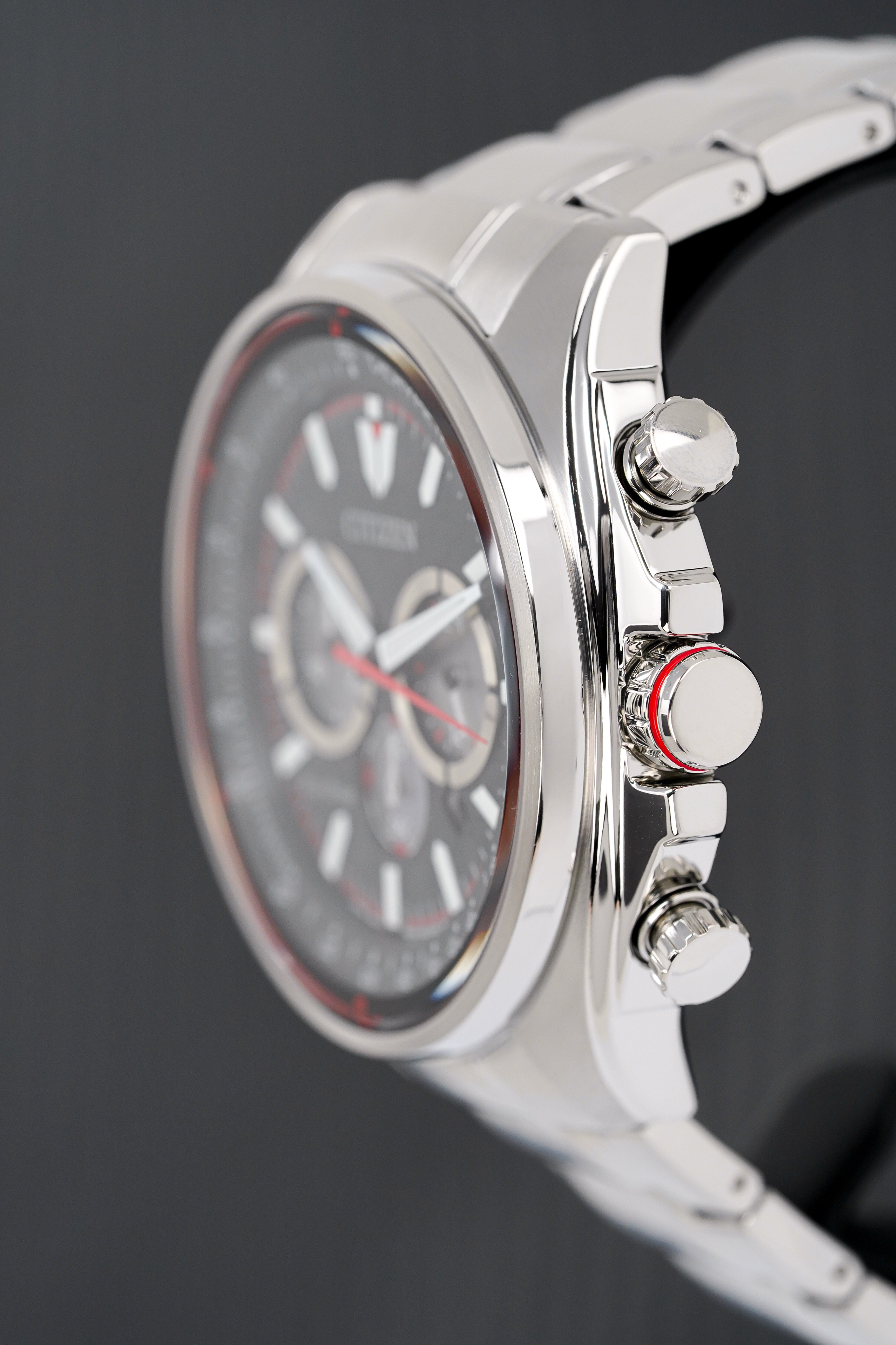 Citizen Men's Watch Eco-Drive Active Chrono Black Red