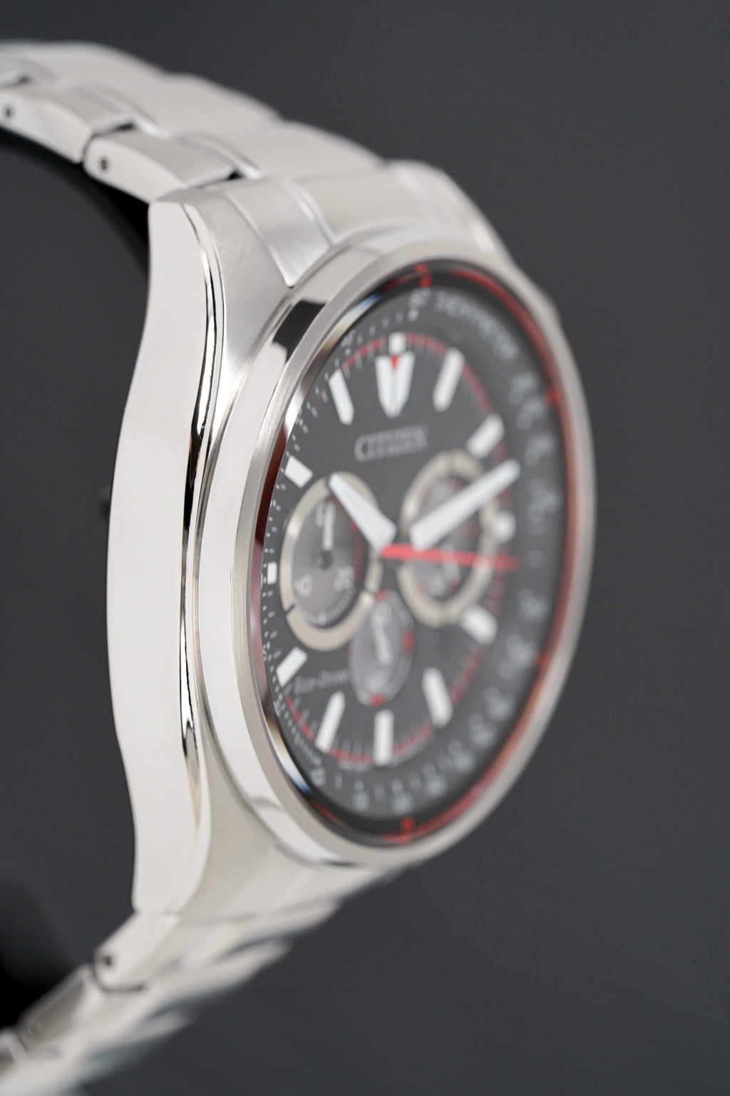 Citizen Men's Watch Eco-Drive Active Chrono Black Red