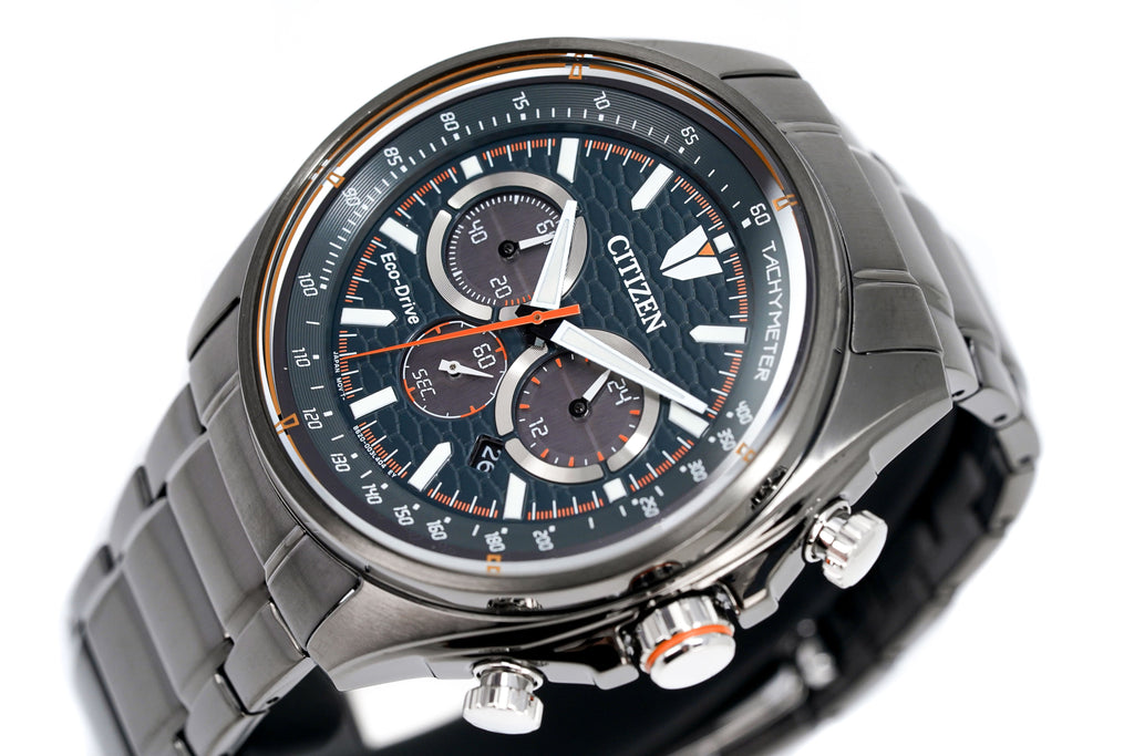 Citizen Eco-Drive Chronograph Black PVD Men's Watch