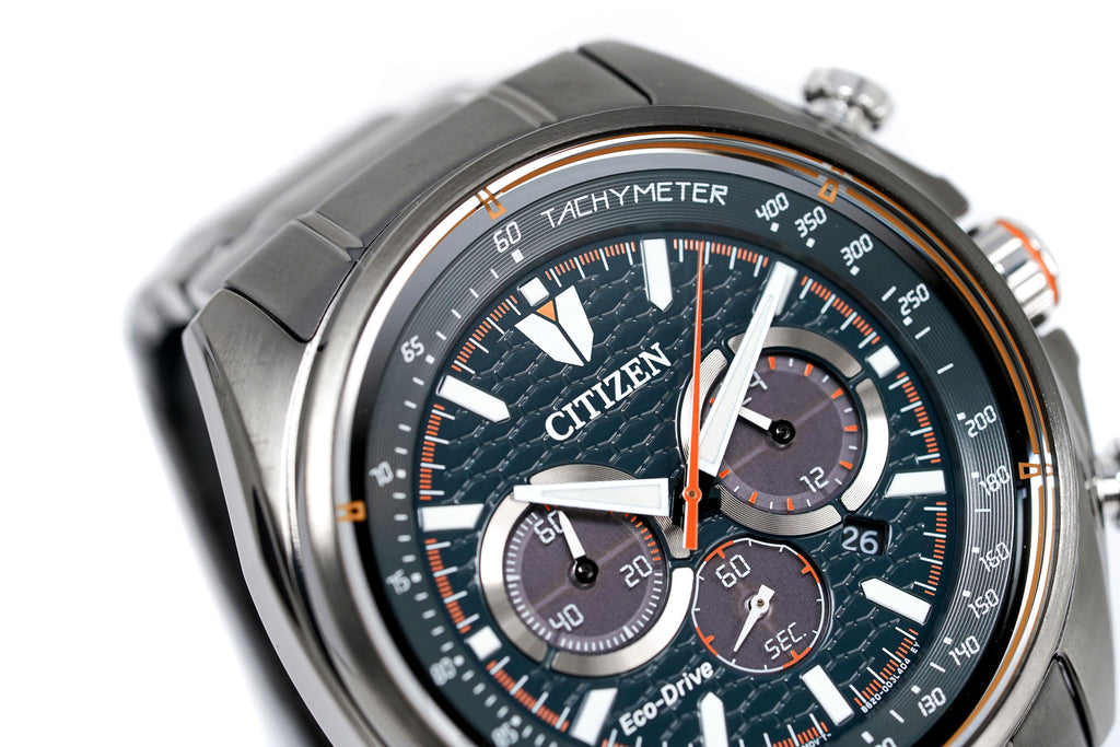 Citizen Eco-Drive Chronograph Black PVD Men's Watch
