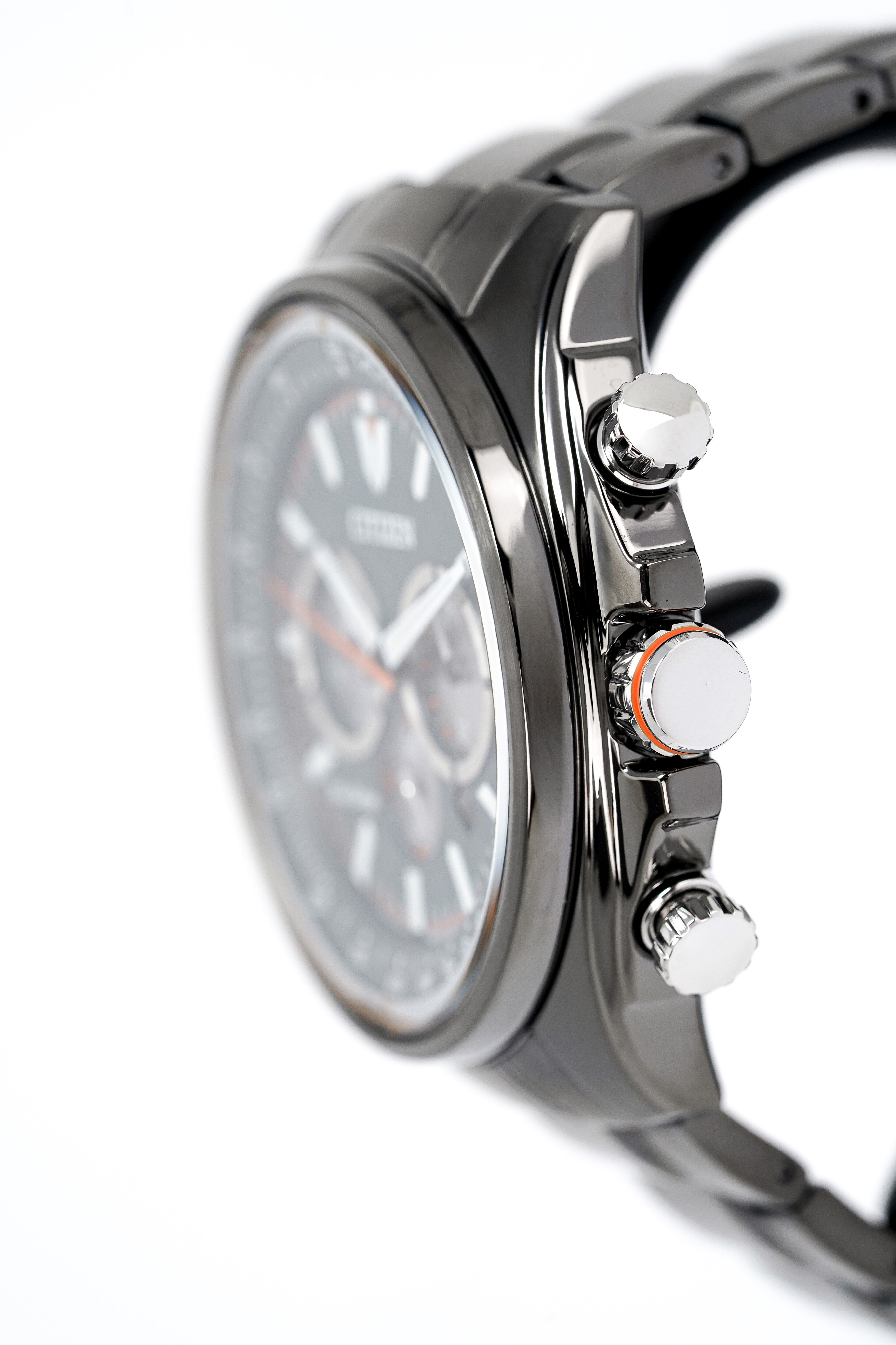 Citizen Eco-Drive Chronograph Black PVD Men's Watch