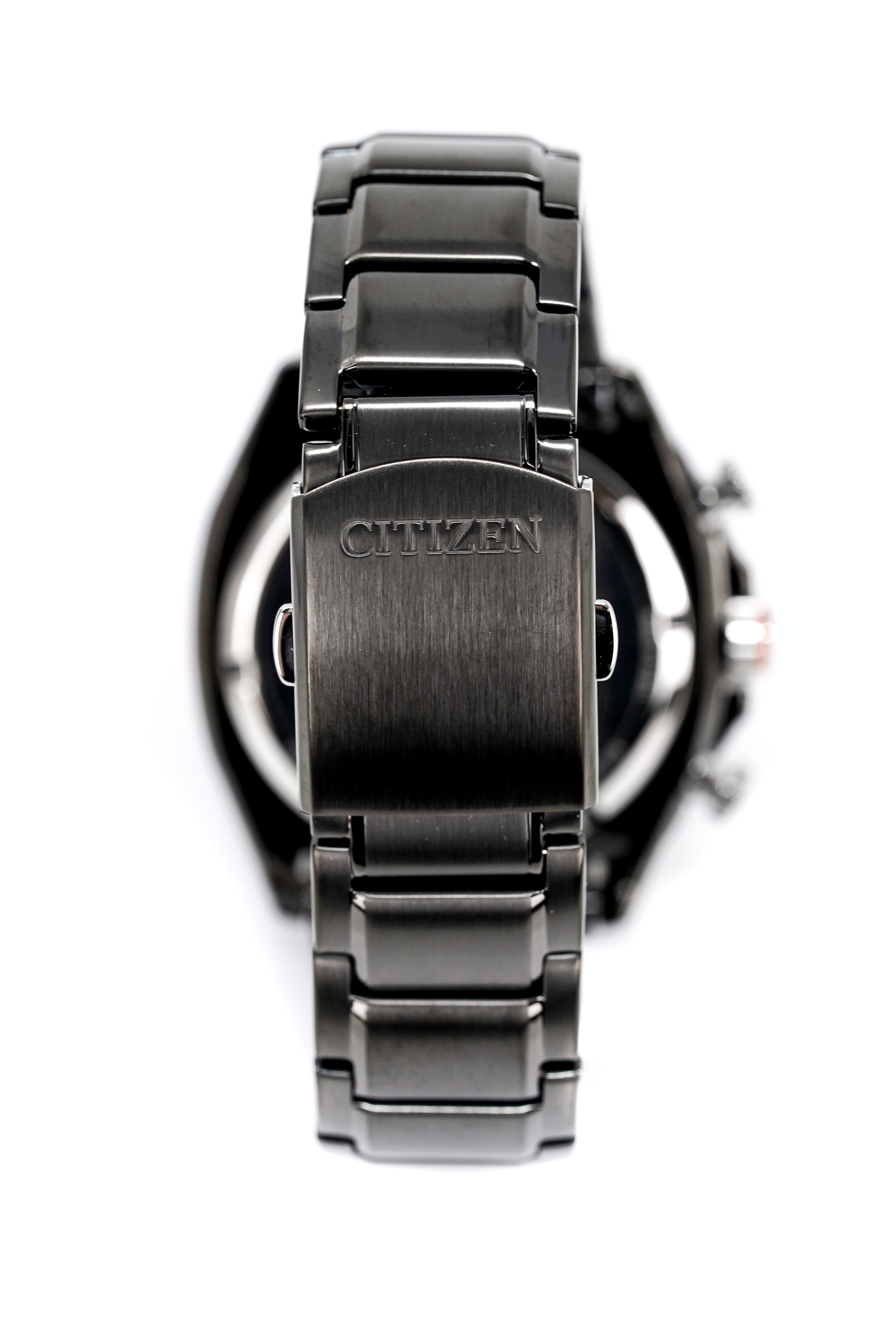 Citizen Eco-Drive Chronograph Black PVD Men's Watch