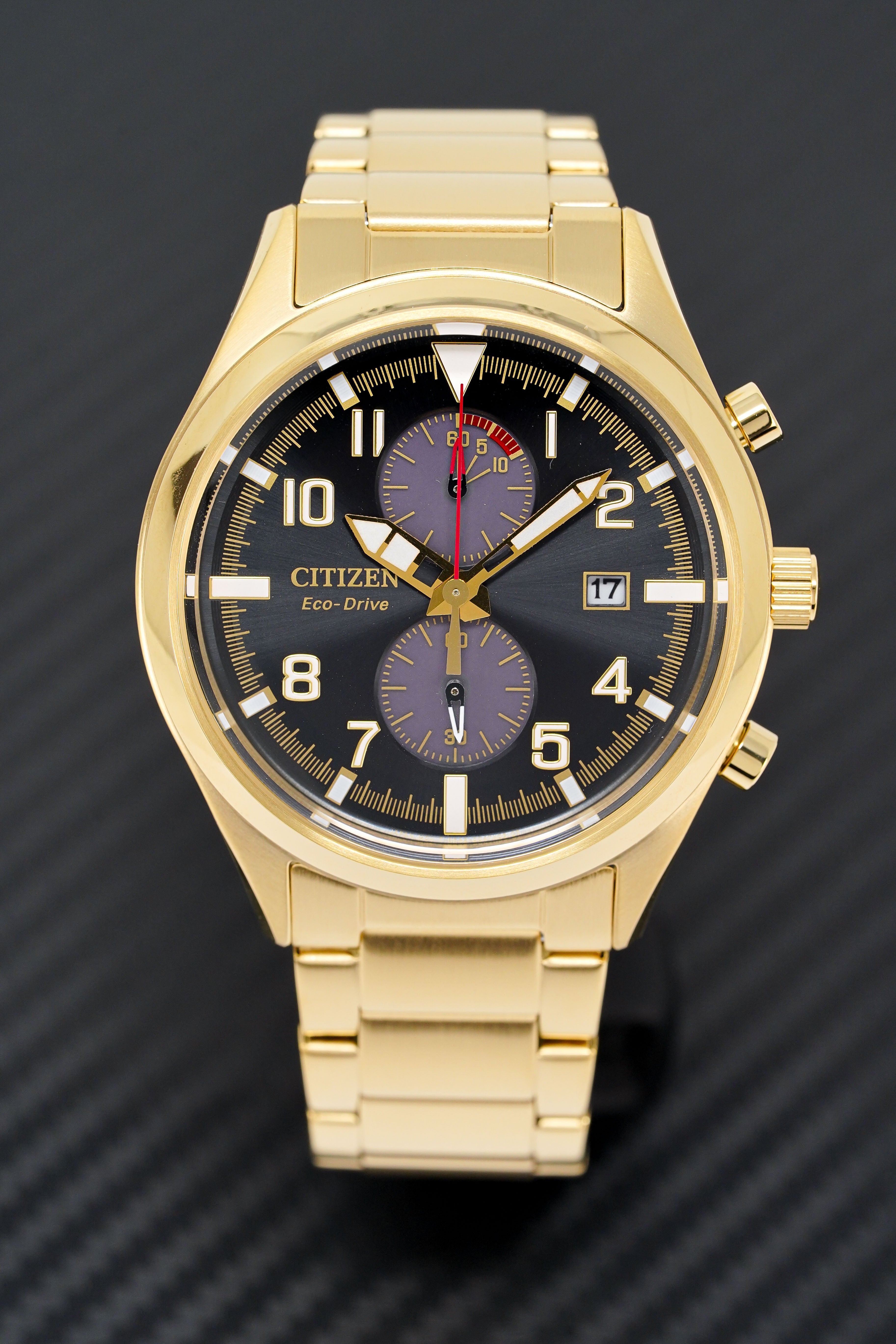 Citizen Eco-Drive Chronograph Gold Men's Watch