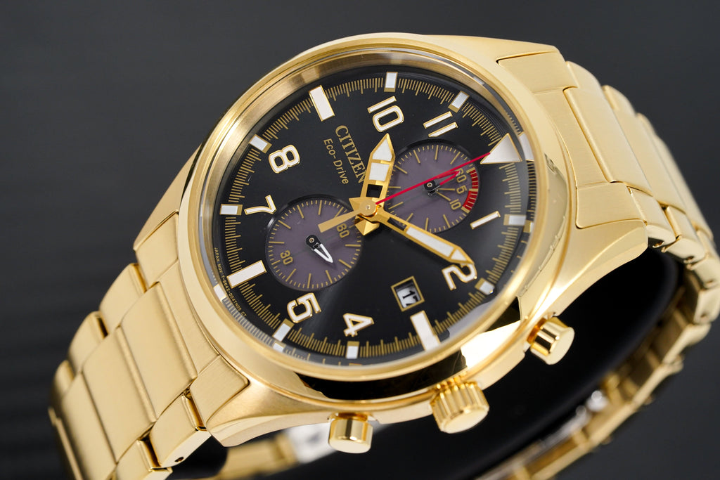 Citizen Eco-Drive Chronograph Gold Men's Watch
