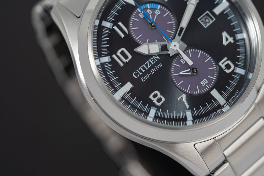 Citizen Eco-Drive Chronograph Men's Watch Black