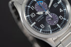 Citizen Eco-Drive Chronograph Men's Watch Black