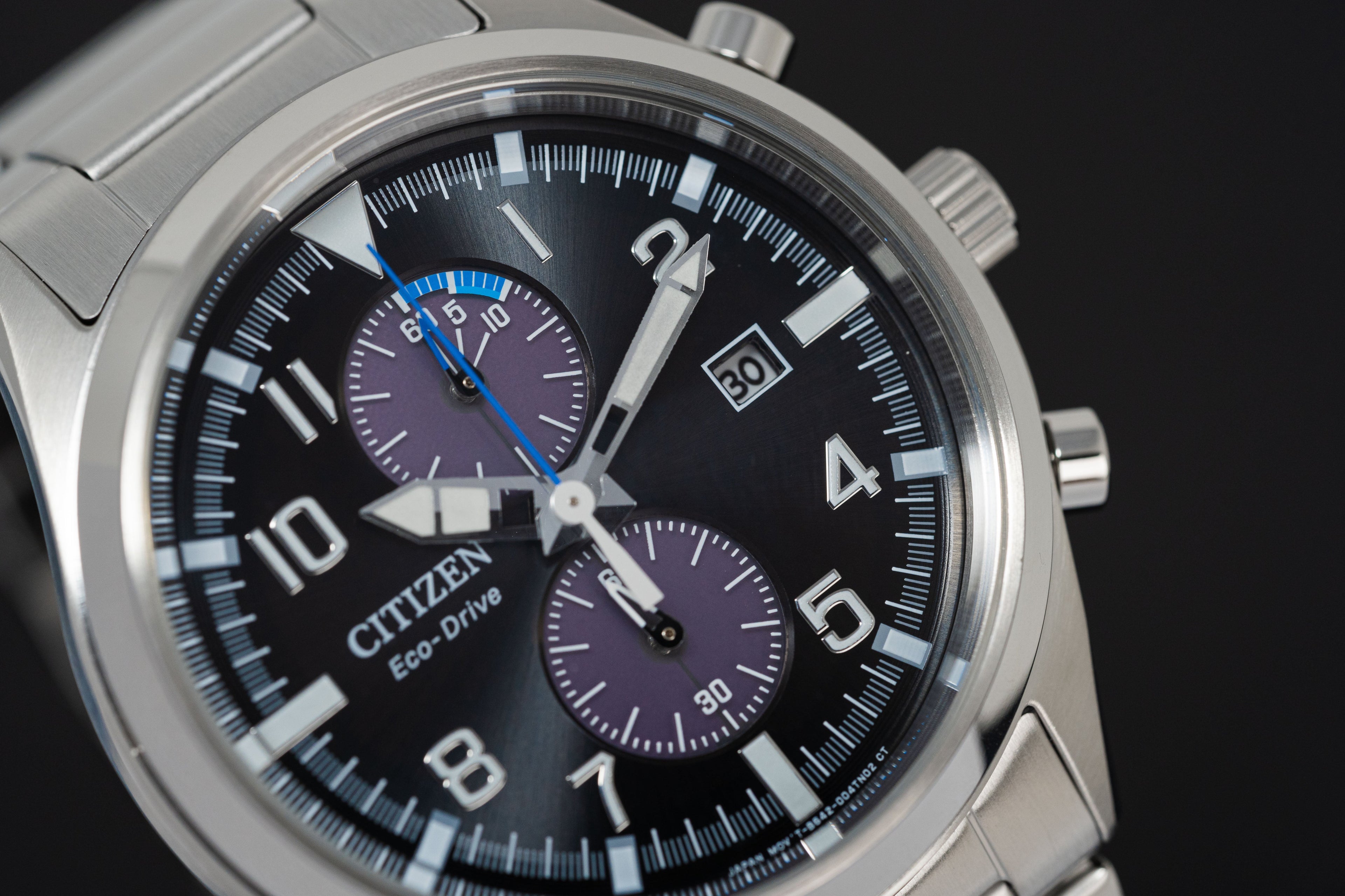 Citizen Eco-Drive Chronograph Men's Watch Black