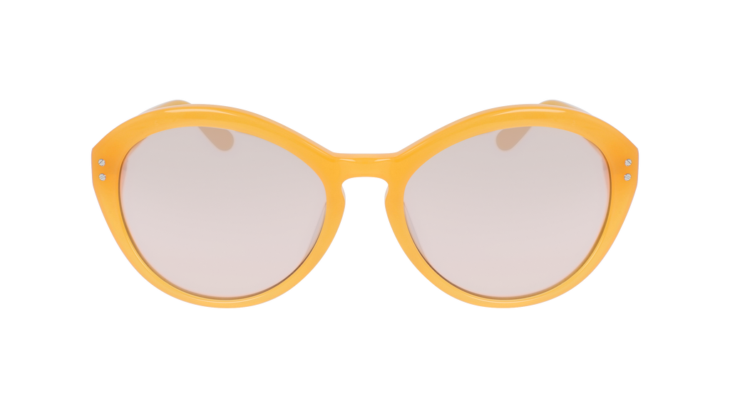 Calvin Klein Women's Sunglasses Oversized Cat Eye Yellow