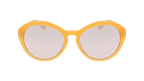 Calvin Klein Women's Sunglasses Oversized Cat Eye Yellow