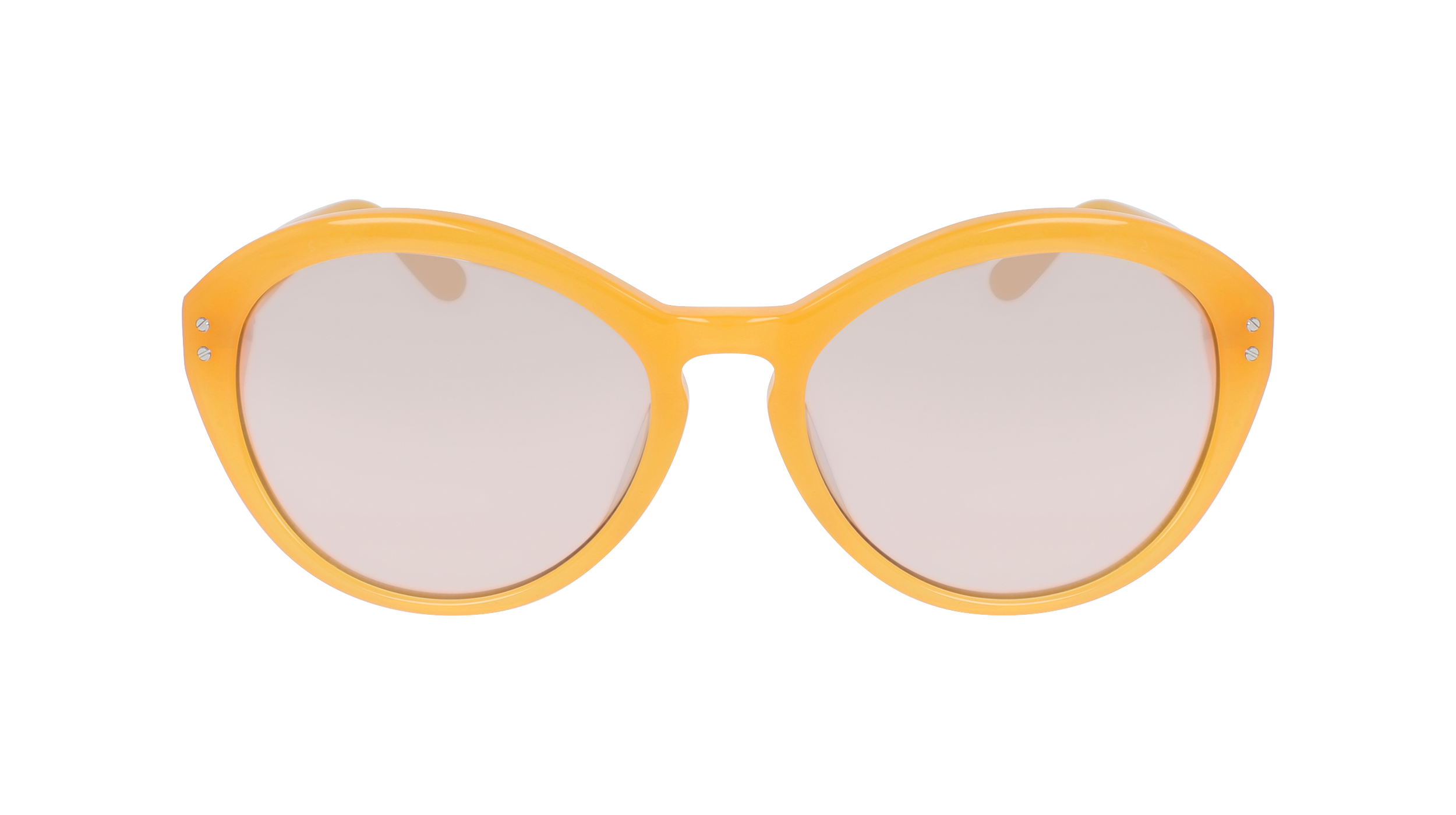 Calvin Klein Women's Sunglasses Oversized Cat Eye Yellow