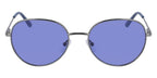 Calvin Klein Women's Sunglasses Round Purple/Gunmetal