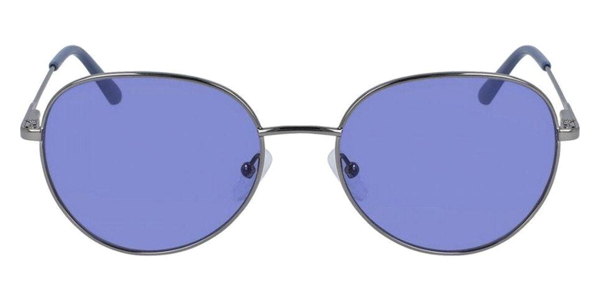 Calvin Klein Women's Sunglasses Round Purple/Gunmetal