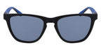 Calvin Klein Men's Sunglasses Classic Square Matte Black/Cobalt