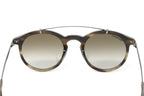Converse Unisex Sunglasses Round Flat Top Navy and Brown