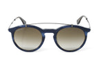 Converse Unisex Sunglasses Round Flat Top Navy and Brown