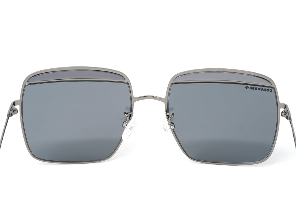 Converse Women's Sunglasses Square Black and Grey