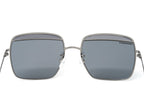 Converse Women's Sunglasses Square Black and Grey