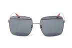 Converse Women's Sunglasses Square Black and Grey