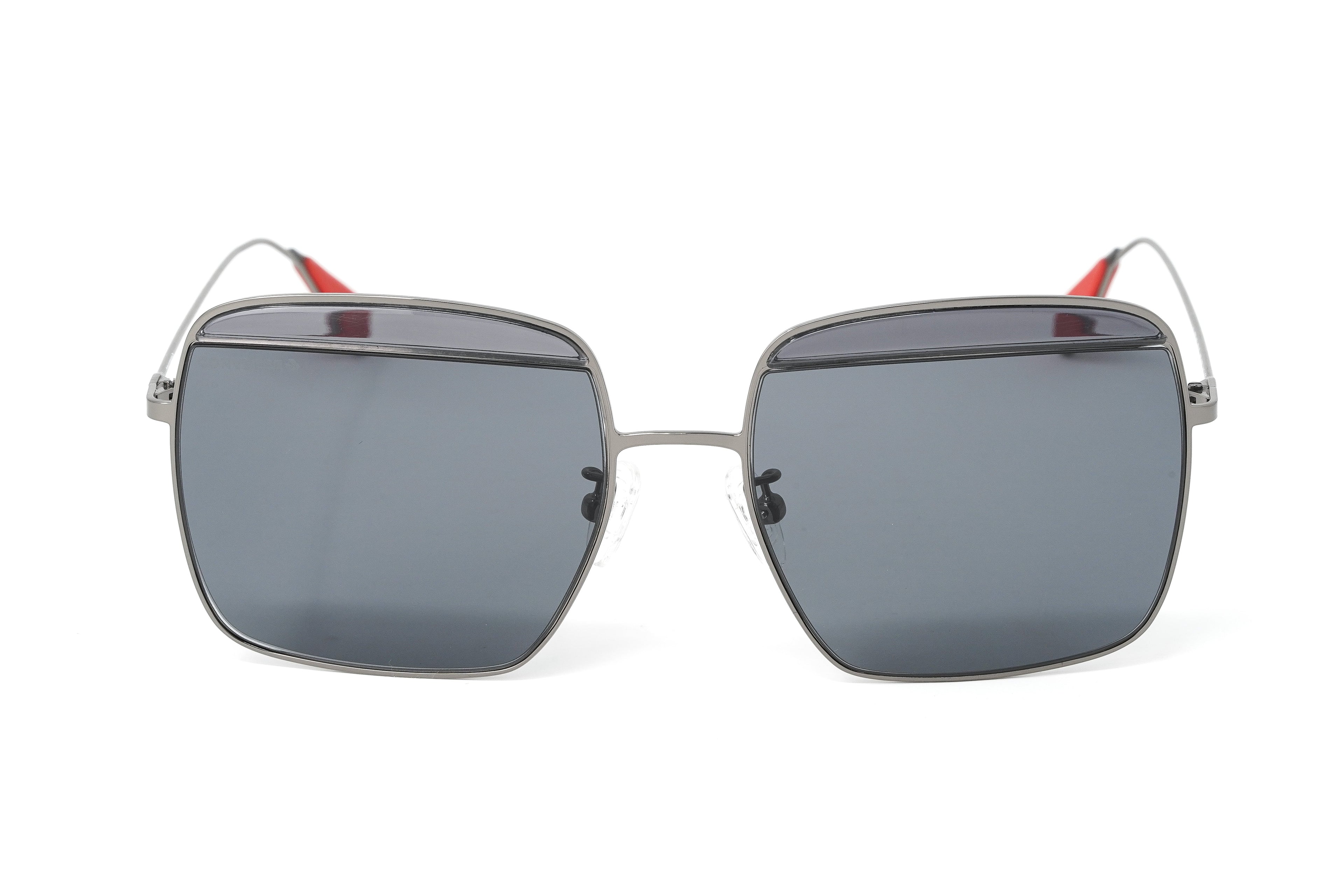 Converse Women's Sunglasses Square Black and Grey