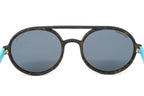 Converse Men's Sunglasses Pilot Tortoise Shell and Blue