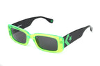 Converse Unisex Sunglasses Rectangle Green and Black