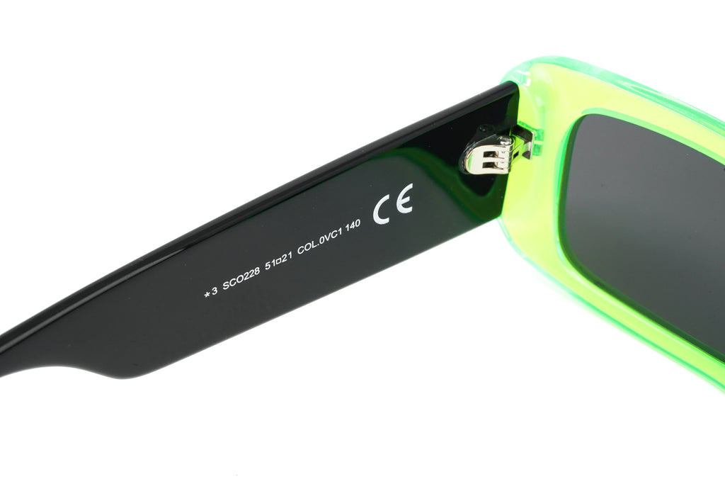 Converse Unisex Sunglasses Rectangle Green and Black