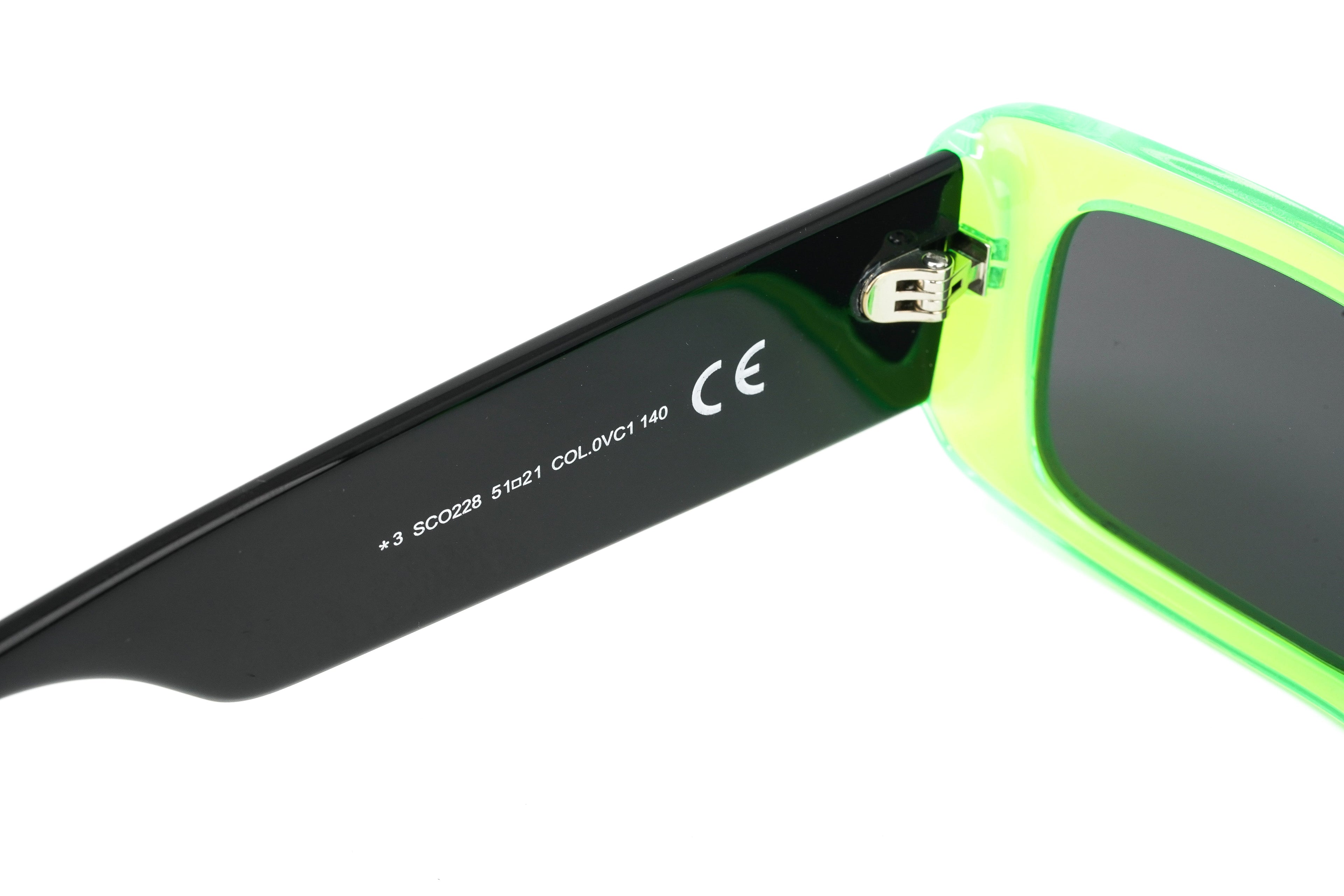 Converse Unisex Sunglasses Rectangle Green and Black