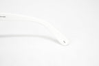 Courrèges Women's Sunglasses Oversized Flat Top White