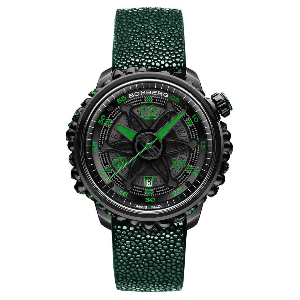 Bomberg Watch BB-01 Automatic Green Catacomb Limited Edition
