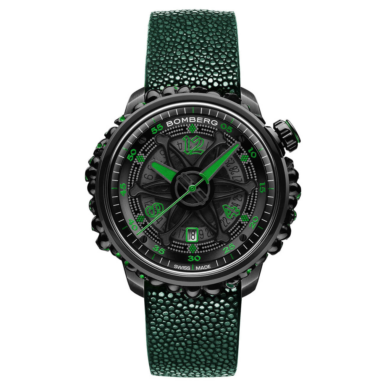 Bomberg Watch BB-01 Automatic Green Catacomb Limited Edition