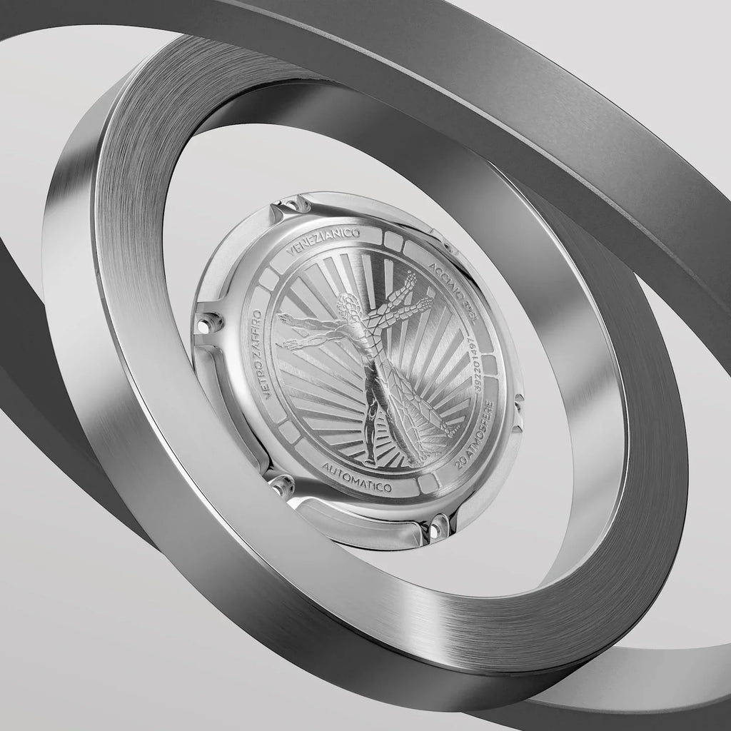 Venezianico Automatic Watch Nereide UltraLeggero 42 Skeleton Grey