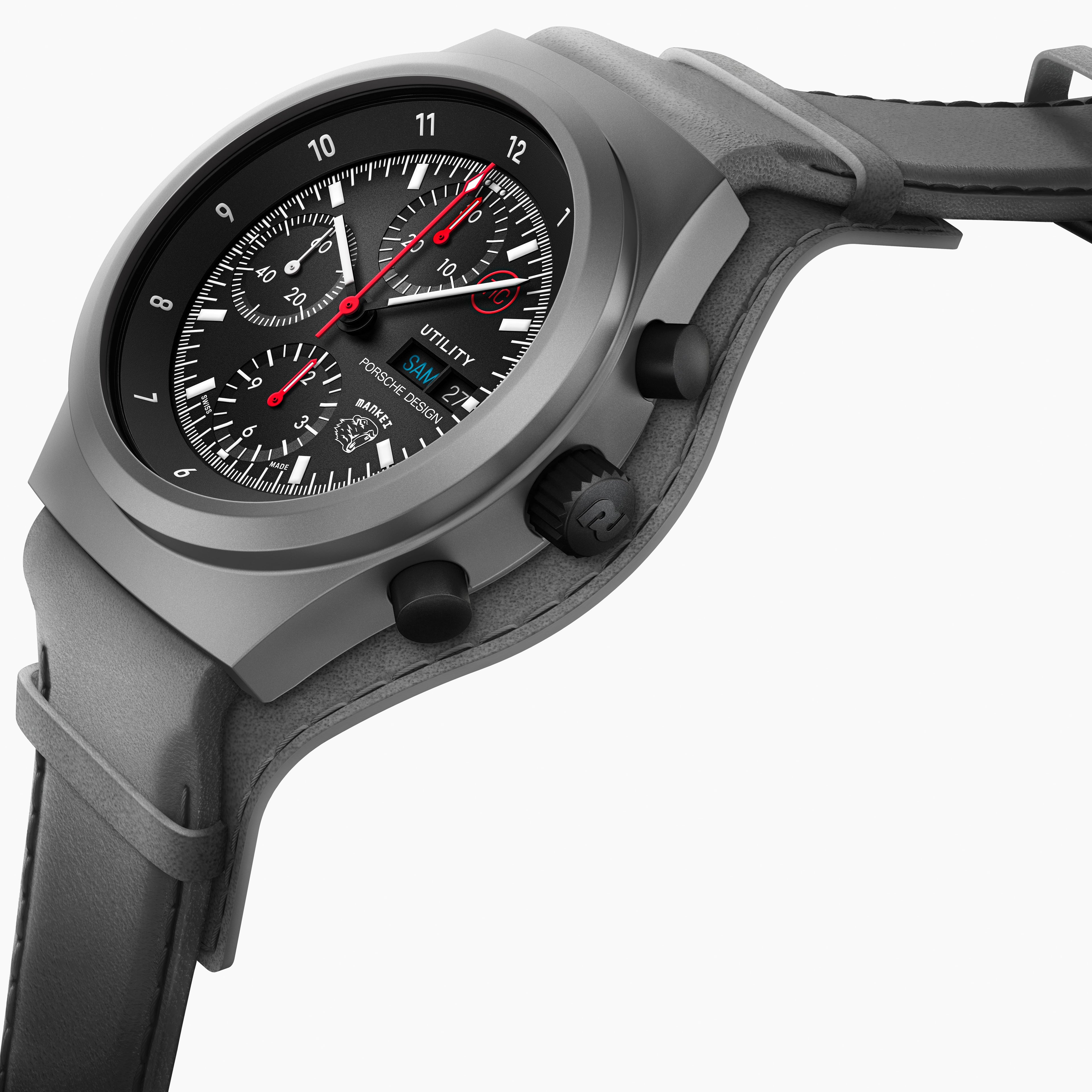 Chronograph 1 Utility Limited Edition | 42mm, Fabric Strap, Black Dial