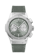 Classic Fusion Chronograph Titanium Sage Green
