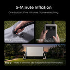 soundcore Nebula 200-Inch Silent Inflatable Projector Screen