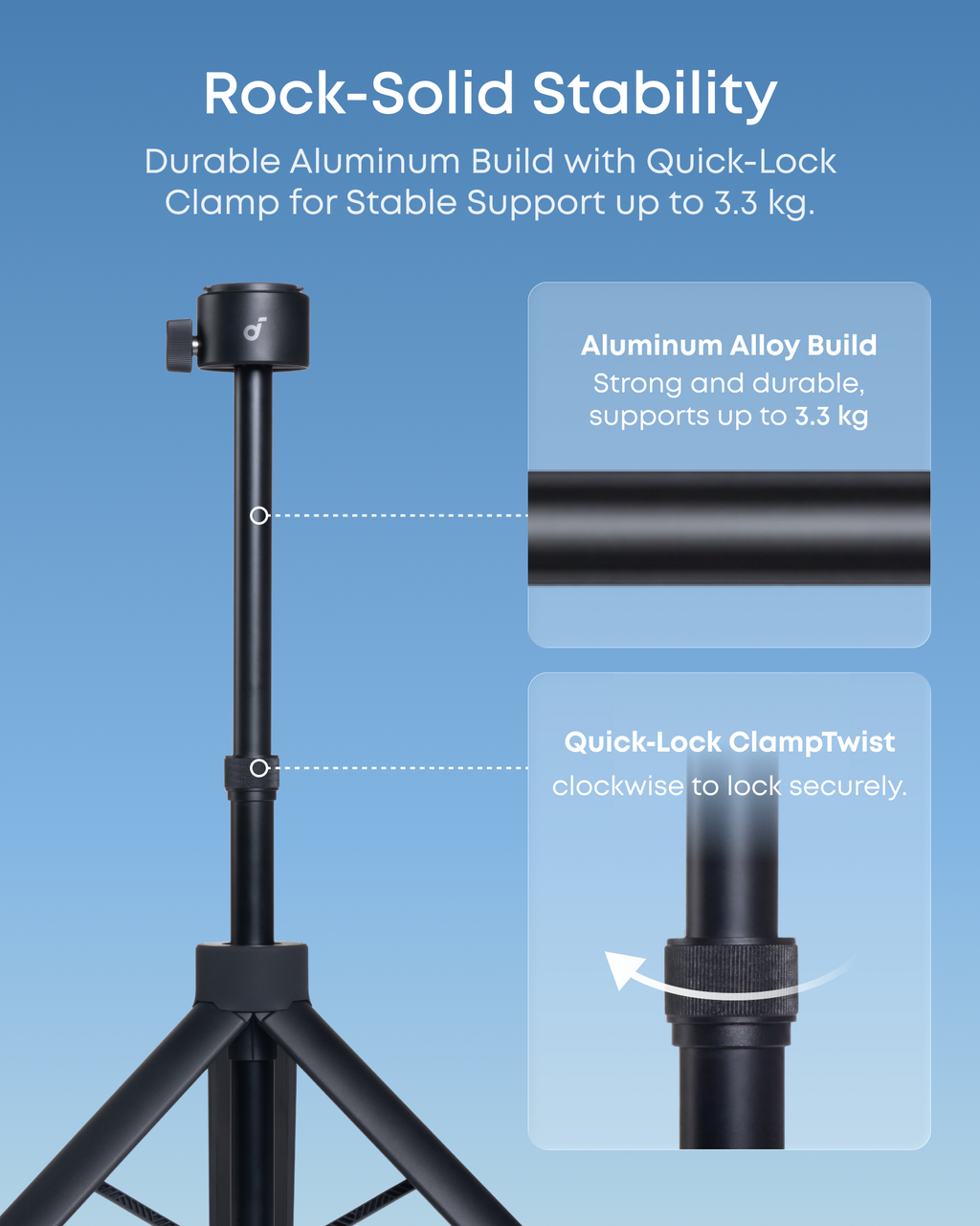 Nebula Projector Stand for P-Series & Universal Compatibility for More Projectors