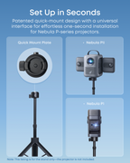 Nebula Projector Stand for P-Series & Universal Compatibility for More Projectors