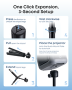 Nebula Projector Stand for P-Series & Universal Compatibility for More Projectors