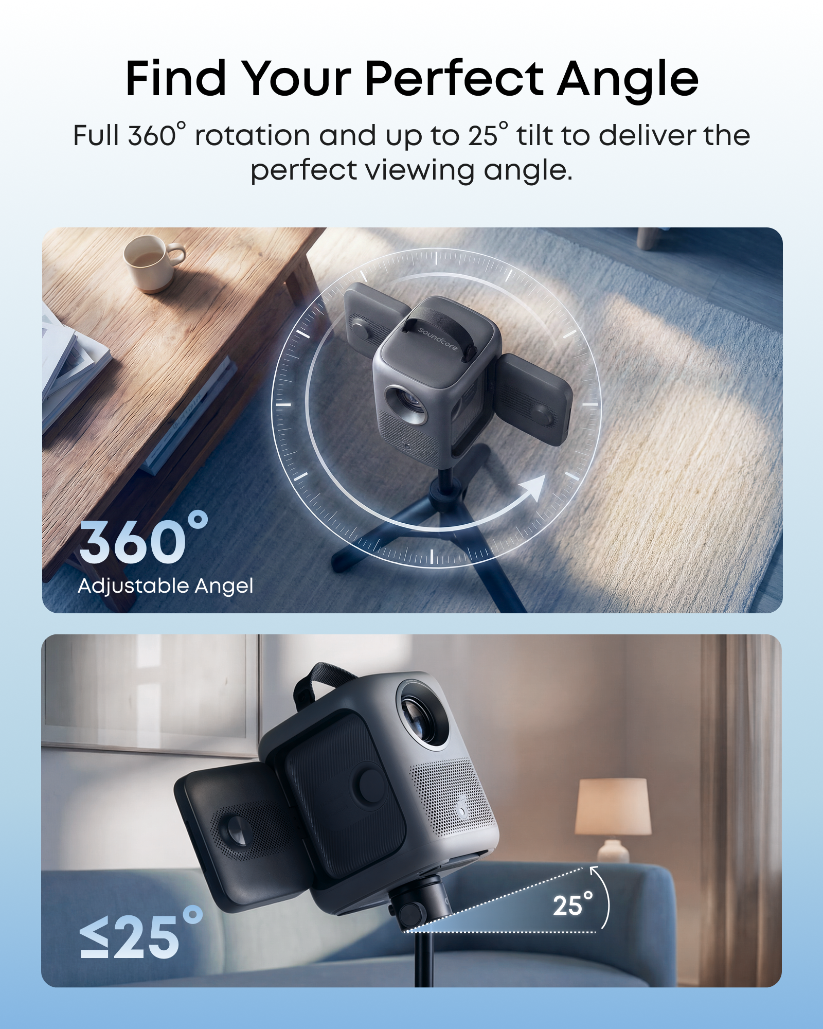 Nebula Projector Stand for P-Series & Universal Compatibility for More Projectors